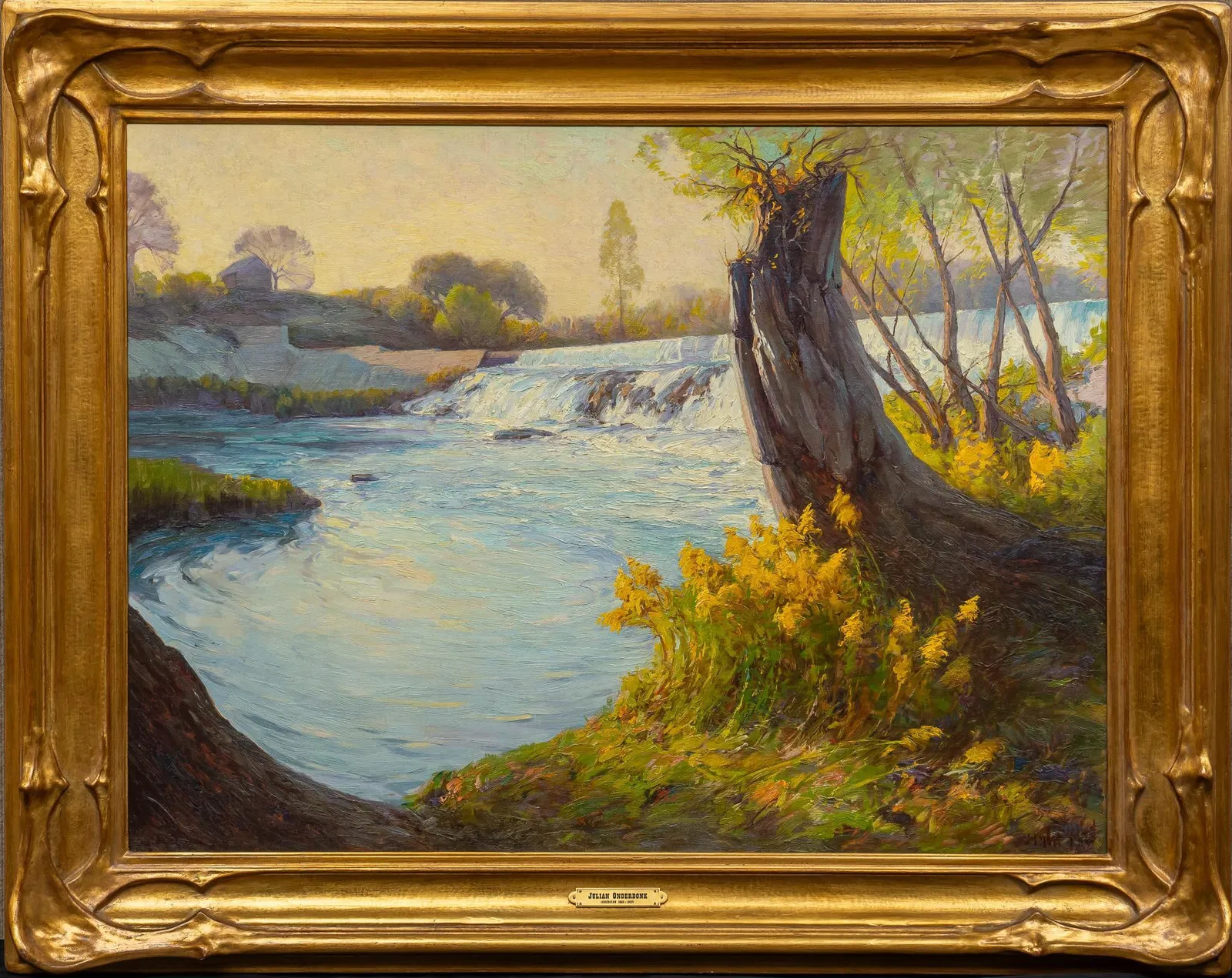 Julian Onderdonk, Late Afternoon on the San Marcos River