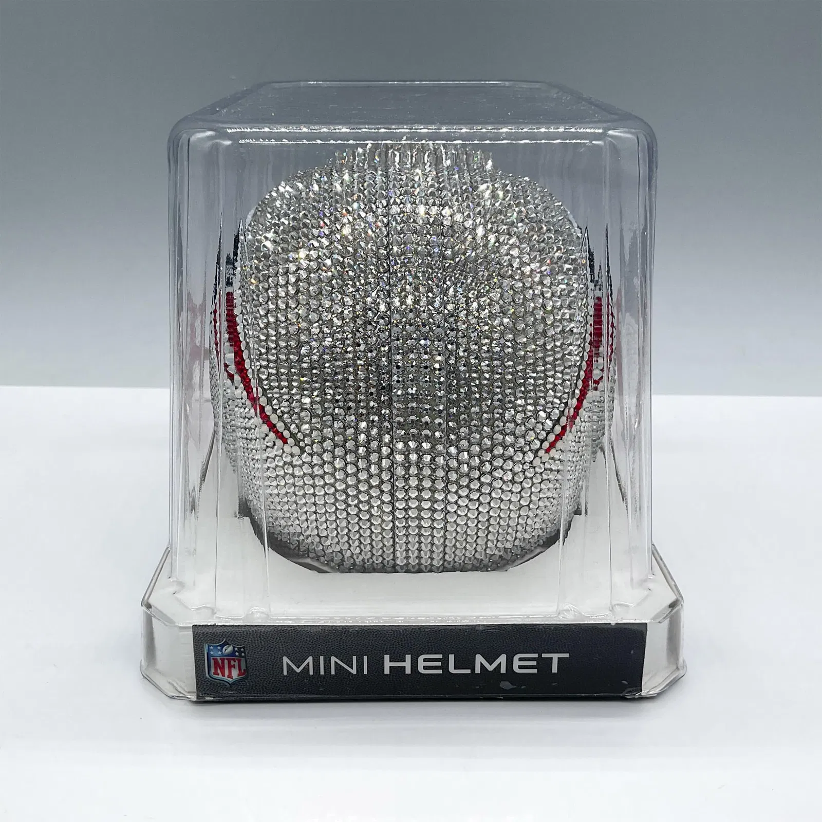 Riddell New England Patriots Swarovski Crystal Mini Helmet