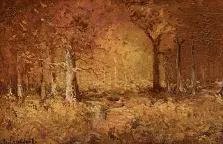 Julian Onderdonk, Autumn Woods, 1909