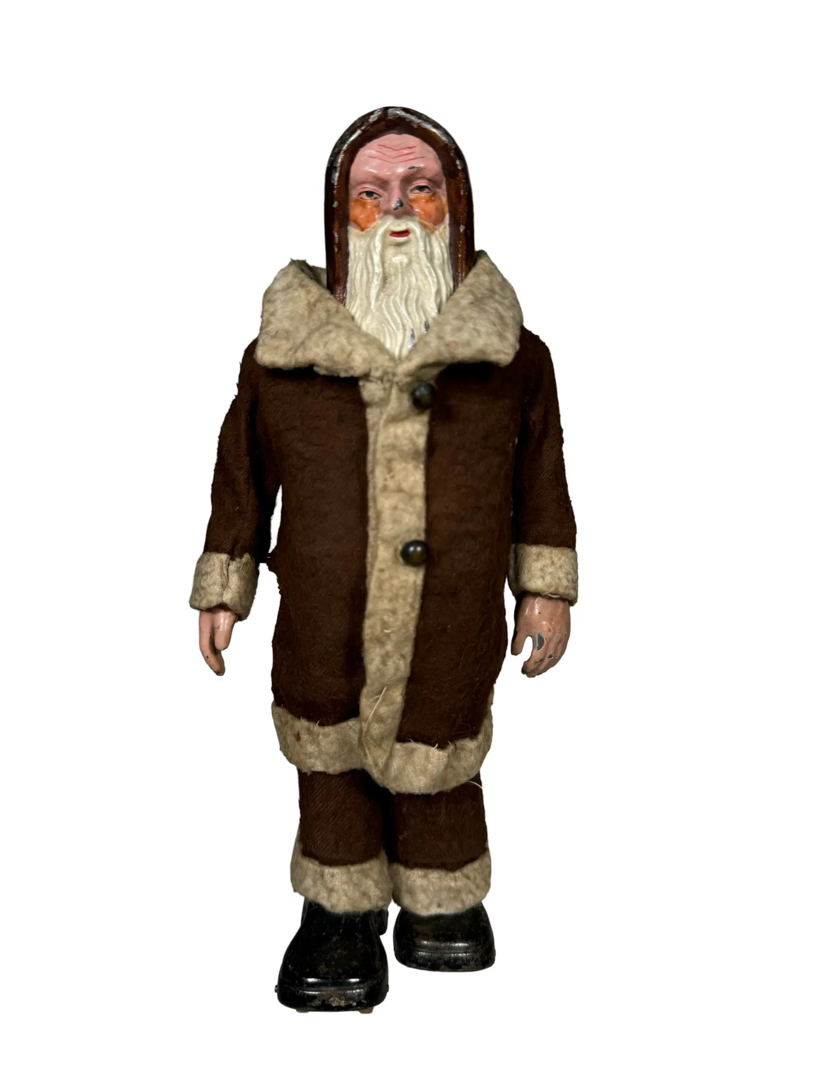 A self-walking Santa Claus toy was estimated at $2,500 to $3,000 and sold for $2,750. Image courtesy of the RSL Auction Company.
