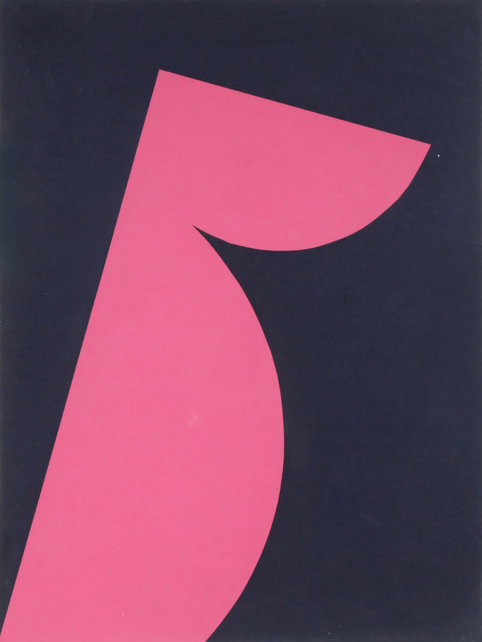 Leon Polk Smith, Untitled, 1960. Image courtesy of Nye & Co. 
